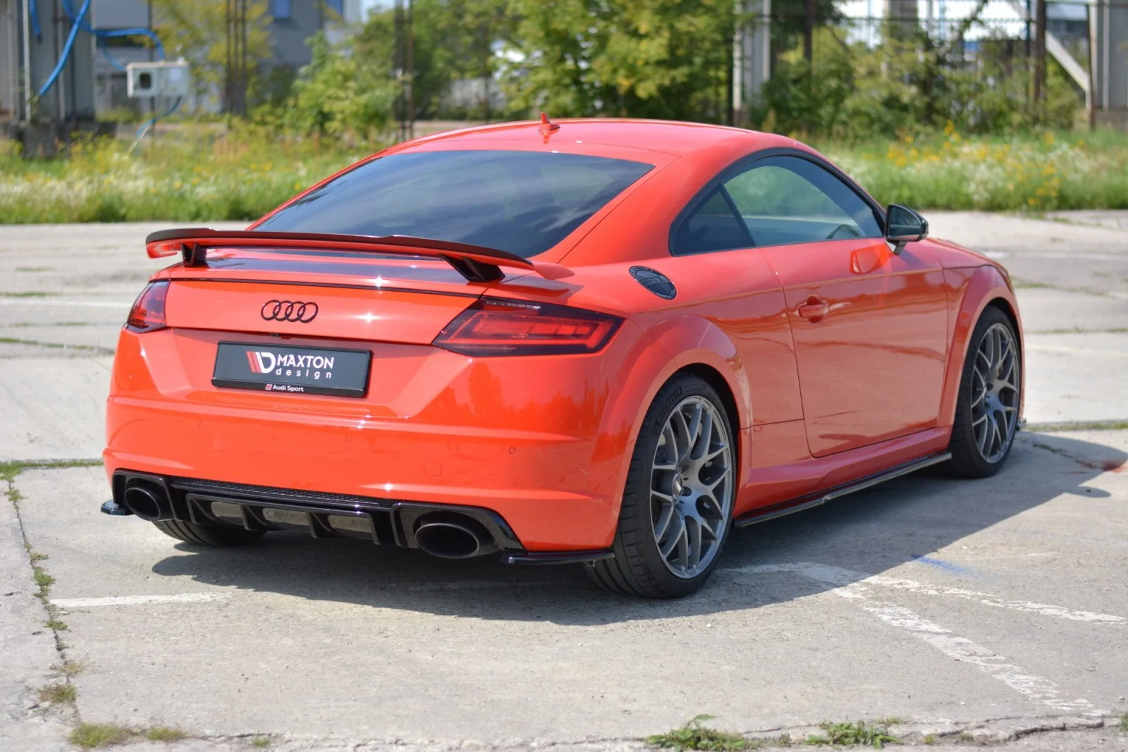 Rear Side Splitters compatible with Audi TT RS 8S