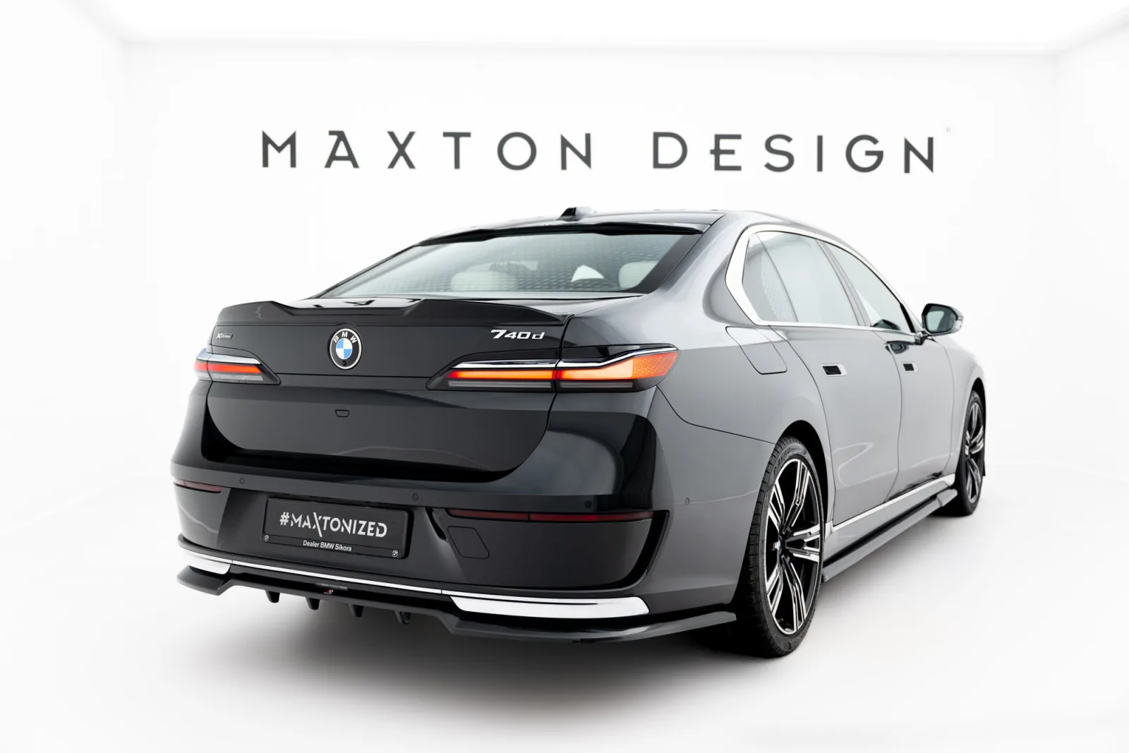 Rear Splitter (With Diffuser) compatible with BMW 7 G70