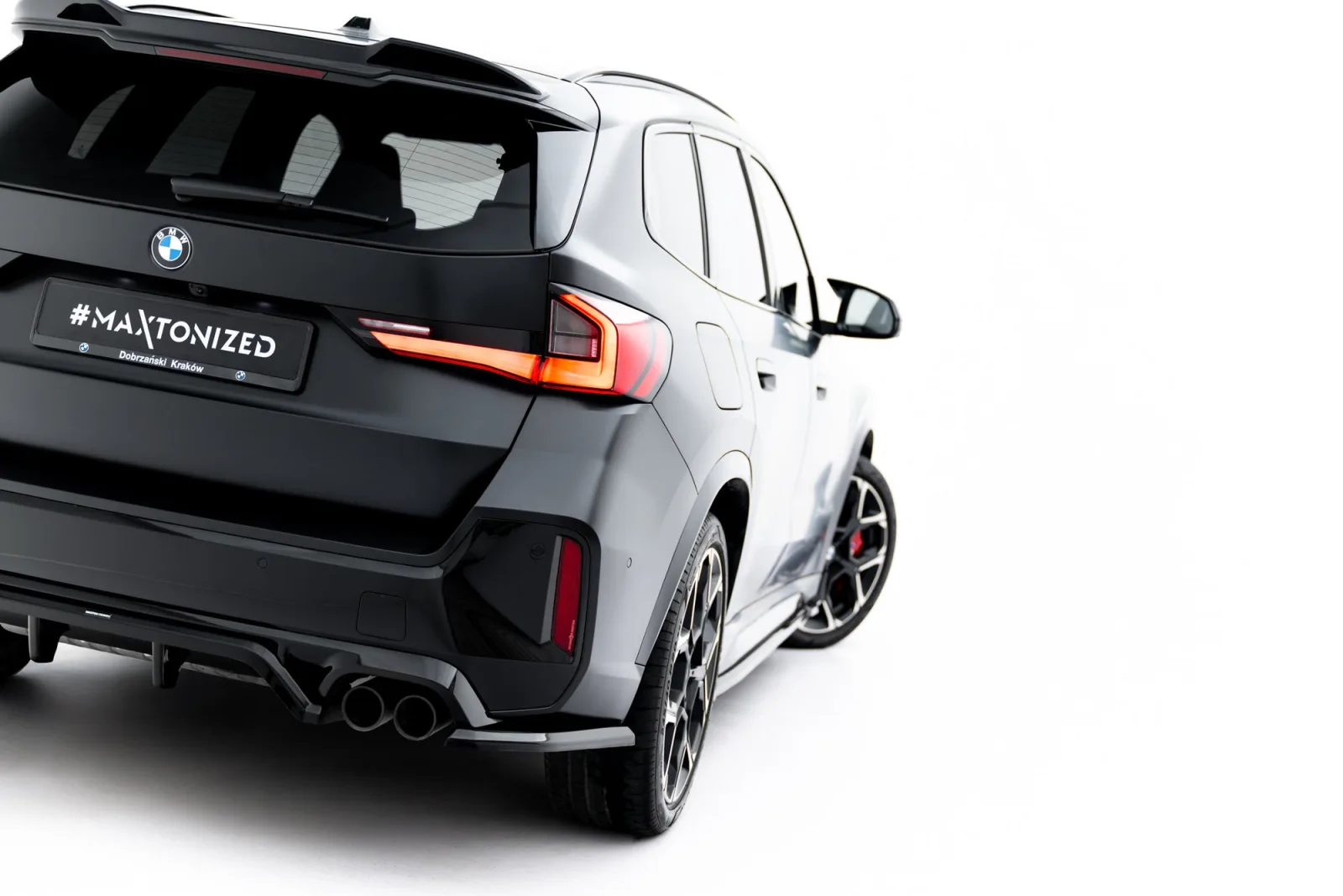 Rear Side Splitters compatible with BMW X1 M35i U11