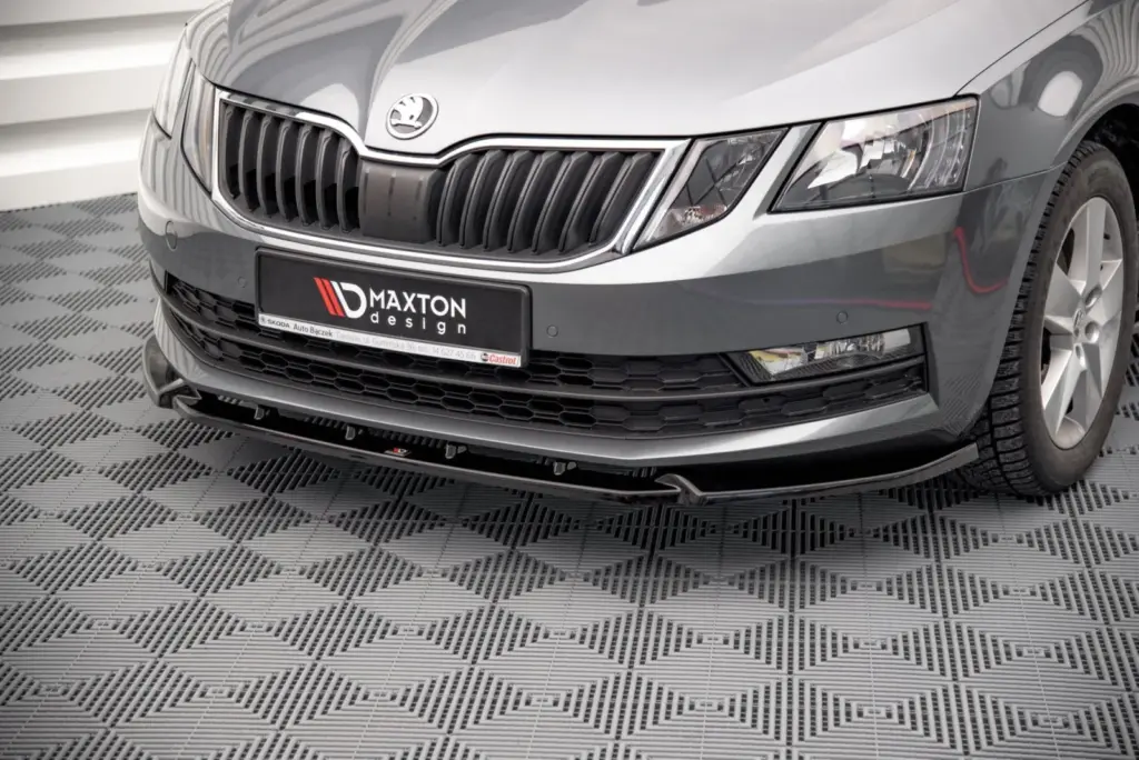 Front Splitter V.1 compatible with Skoda Octavia Mk3 Facelift