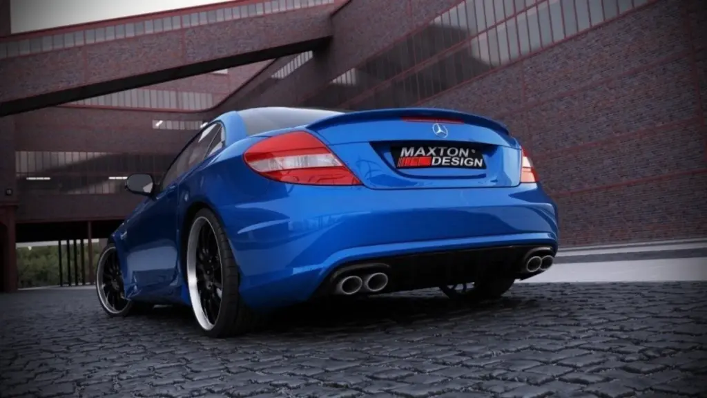 Rear Bumper compatible with Mercedes SLK R171 (SLK R172 AMG Look)