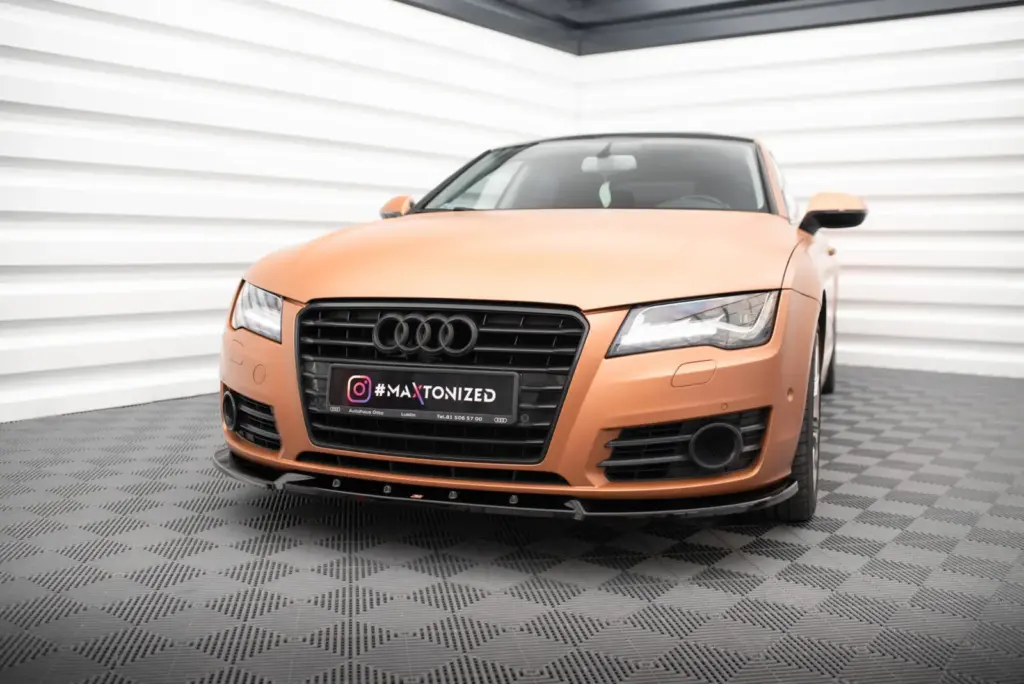 Front Splitter V.2 compatible with Audi A7 C7