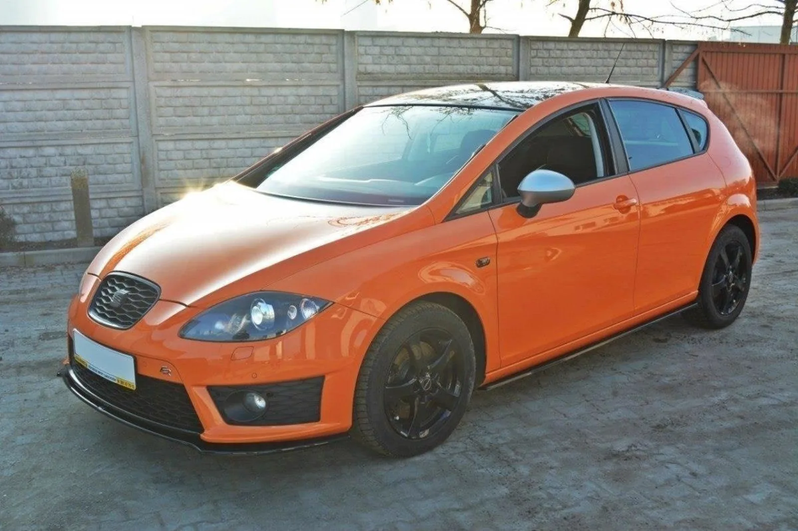Front Splitter compatible with Seat Leon II Cupra/FR Facelift V.2