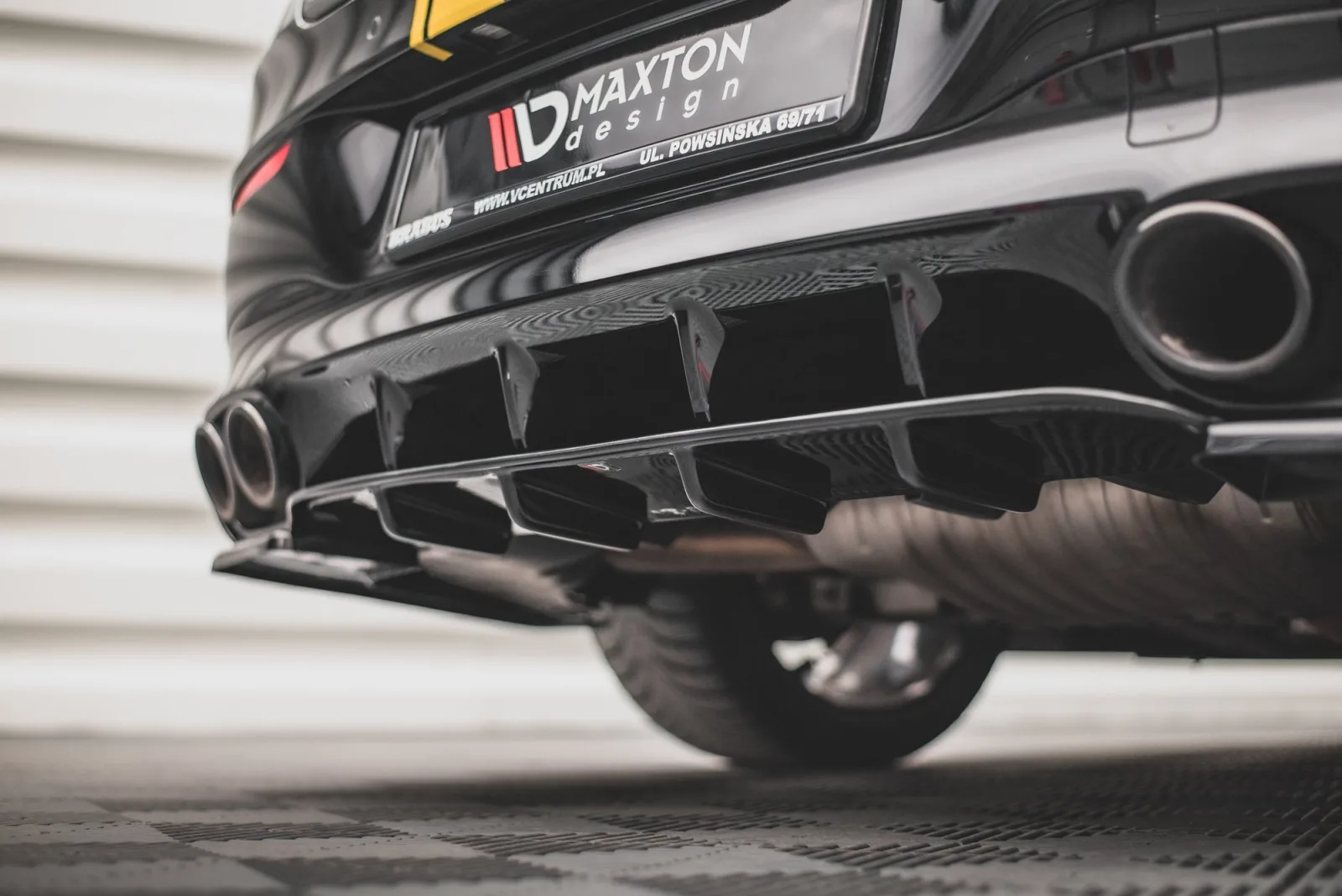 Rear Valance compatible with Mercedes-AMG CLA 35 Aero / 45 Aero C118