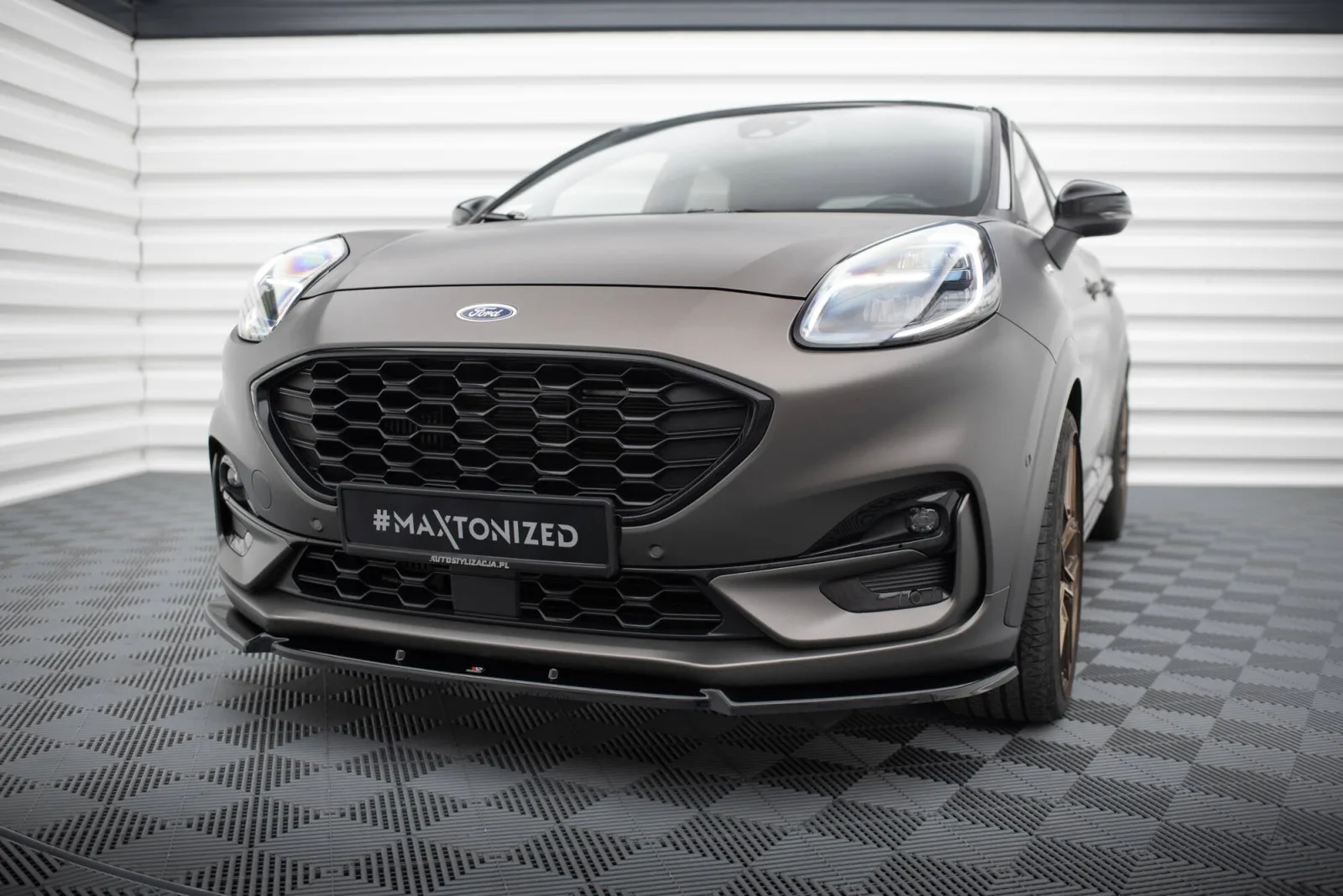 Front Splitter V.1 compatible with Ford Puma ST / ST-Line Mk1