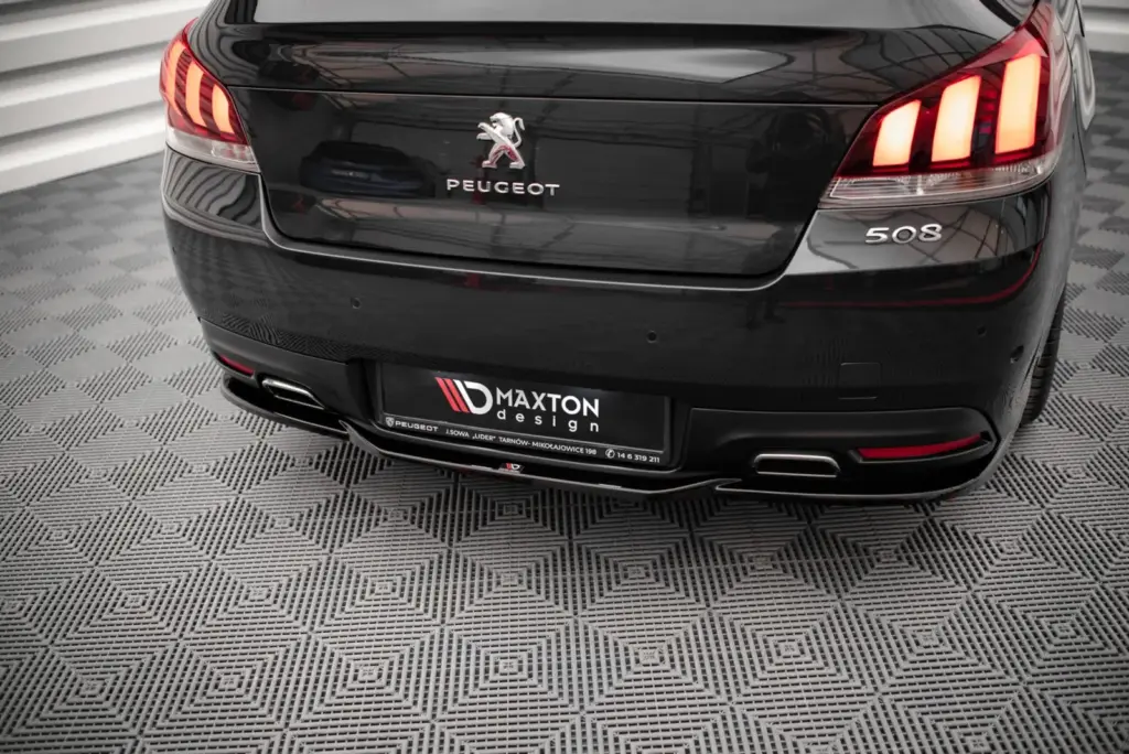 Rear Splitter compatible with Peugeot 508 GT Mk1 Facelift