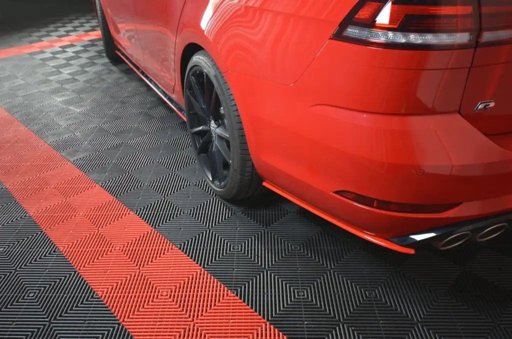 Rear Side Splitters V.2 compatible with VW GOLF 7 R VARIANT FACELIFT