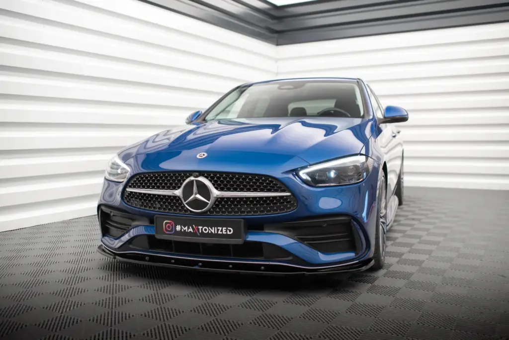 Front Splitter V.2 compatible with Mercedes-Benz C AMG-Line / 43 AMG W206