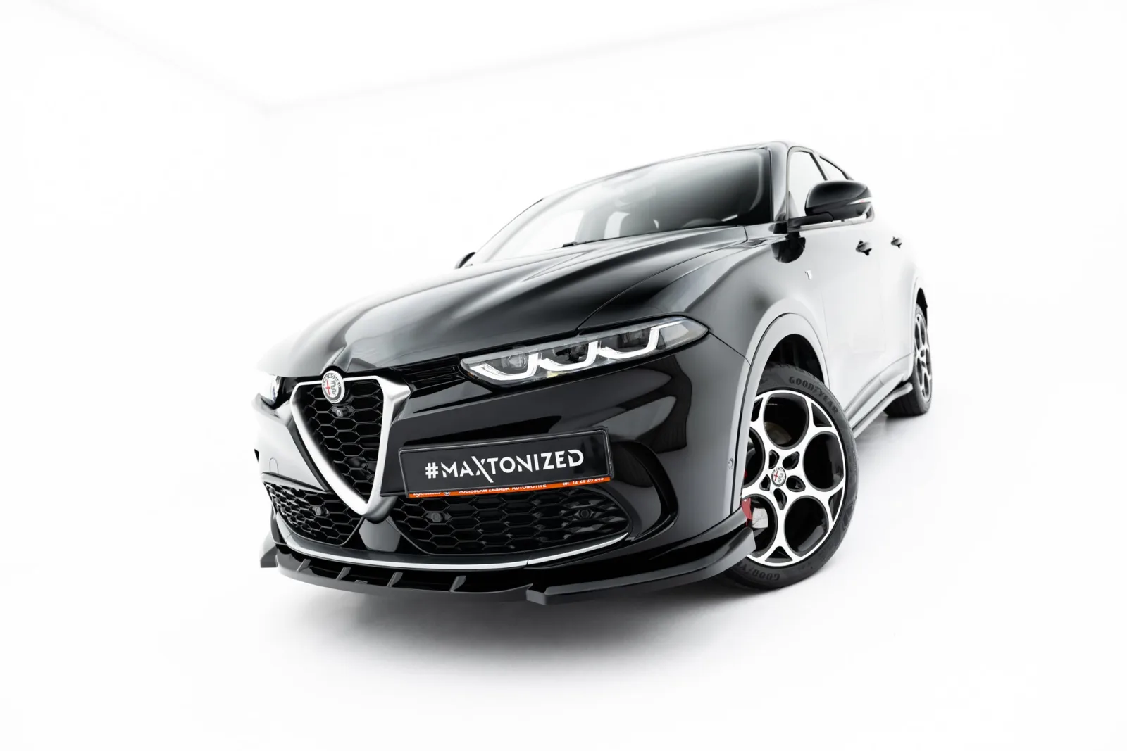 Front Splitter V.2 compatible with Alfa Romeo Tonale Mk1