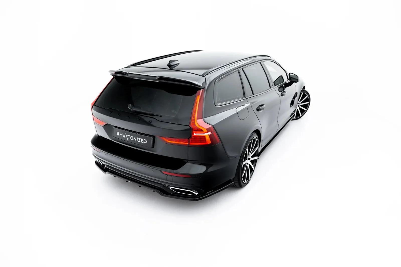 Spoiler Cap 3D compatible with Volvo V60 R-Design Mk3