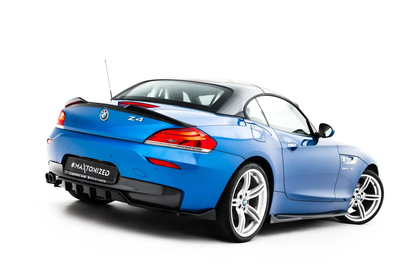 Rear Splitter (With Diffuser) V.2 compatible with BMW Z4 M-Pack E89 Facelift