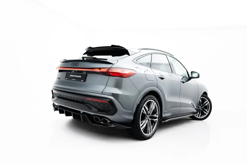 Rear Splitter (With Diffuser) compatible with Audi SQ5 Sportback / SUV Mk3