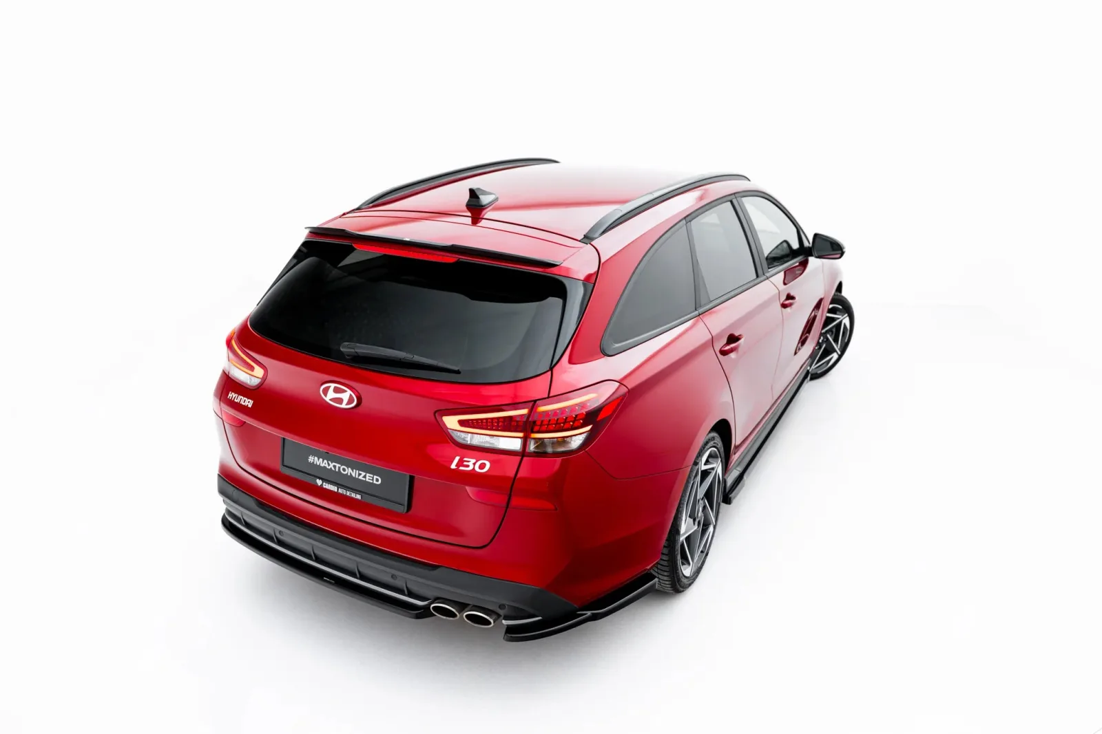 Spoiler Cap compatible with Hyundai I30 N-Line Wagon Mk3 Facelift