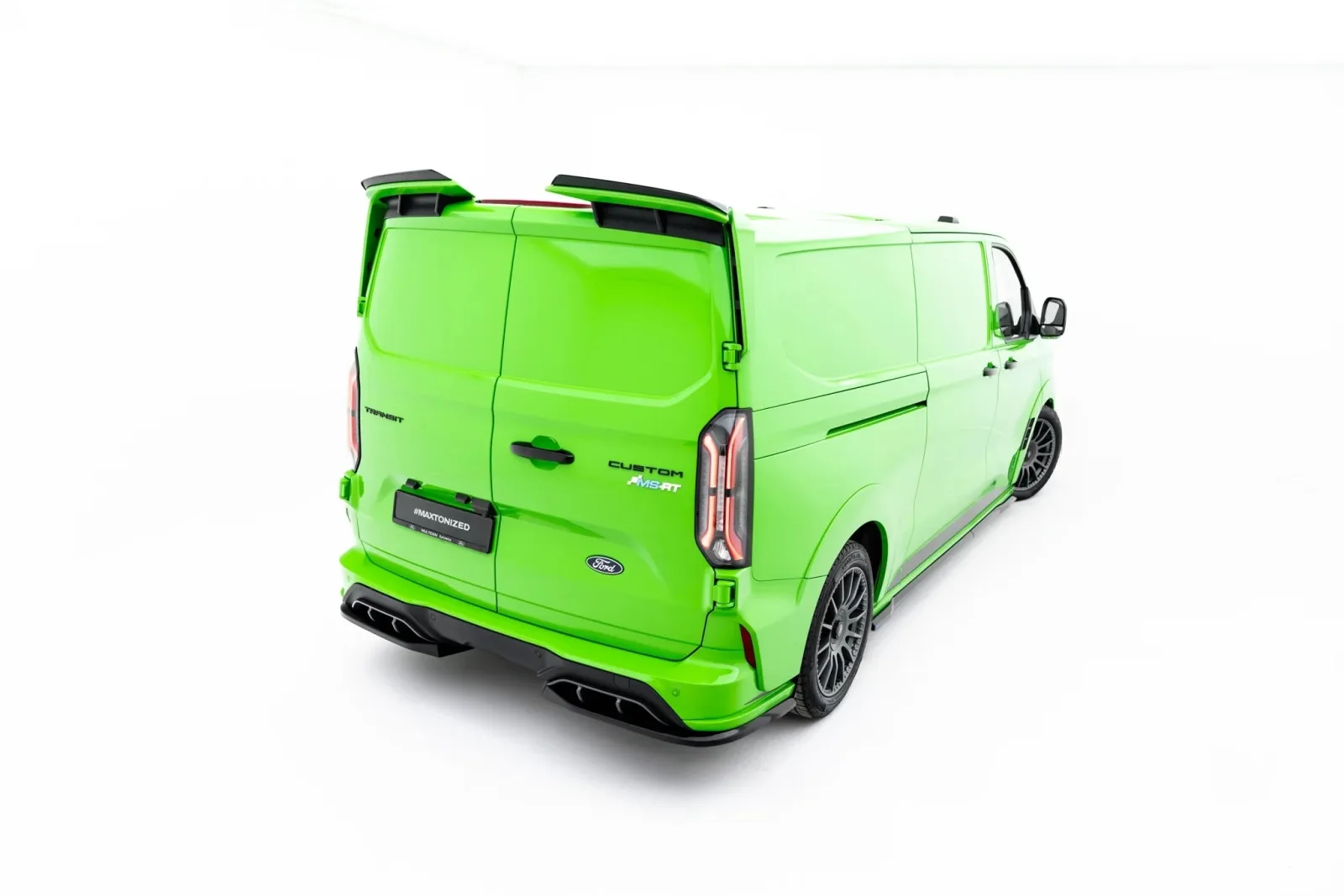 Spoiler Cap compatible with Ford Transit Custom MSRT Mk2