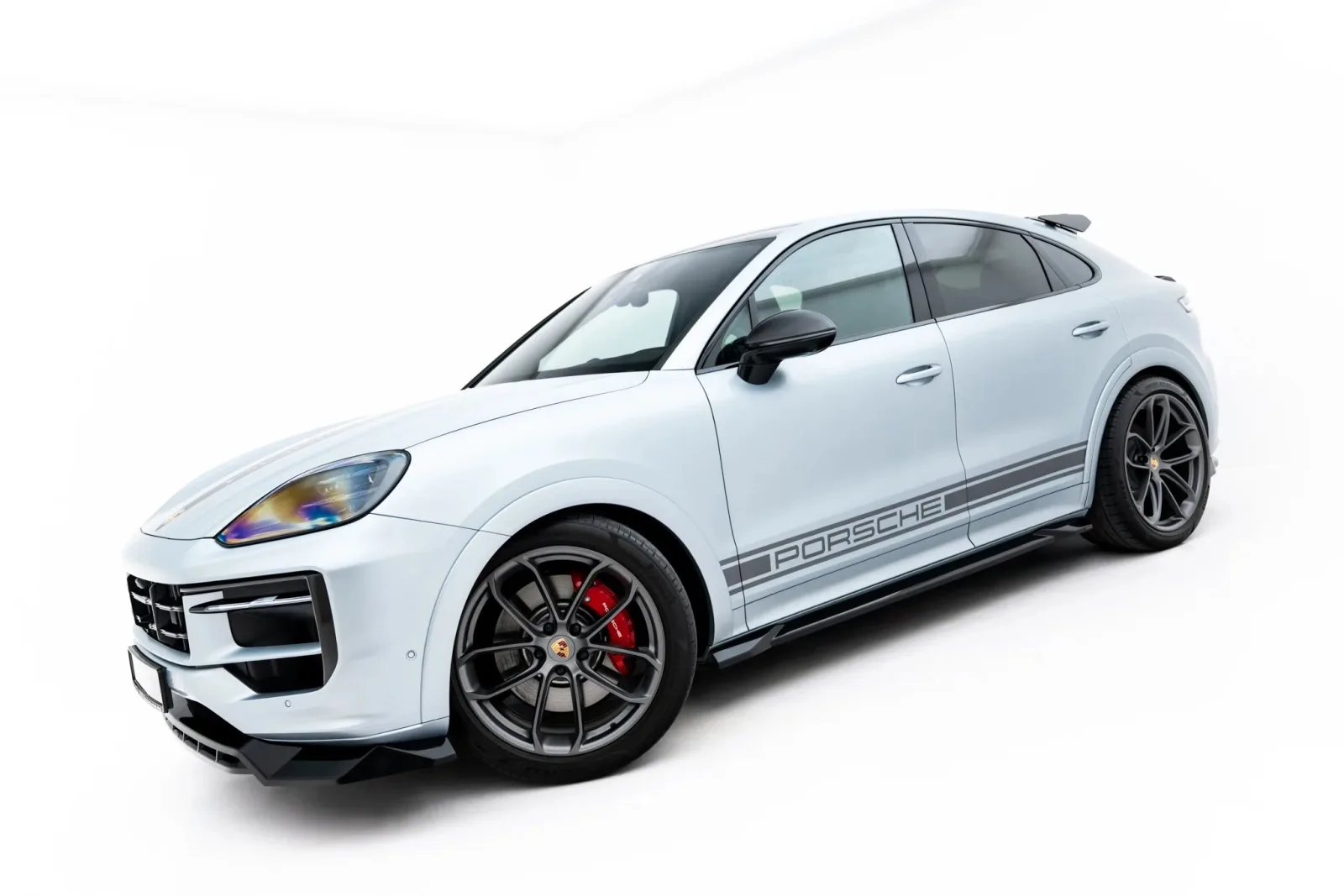 Set of Splitters compatible with Porsche Cayenne GTS / Turbo Sport Pack / Turbo E-Hybrid GT Pack Coupe Mk3 Facelift