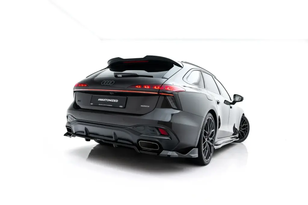 Rear Splitter (With Diffuser) V.4 compatible with Audi A6 S-Line C9