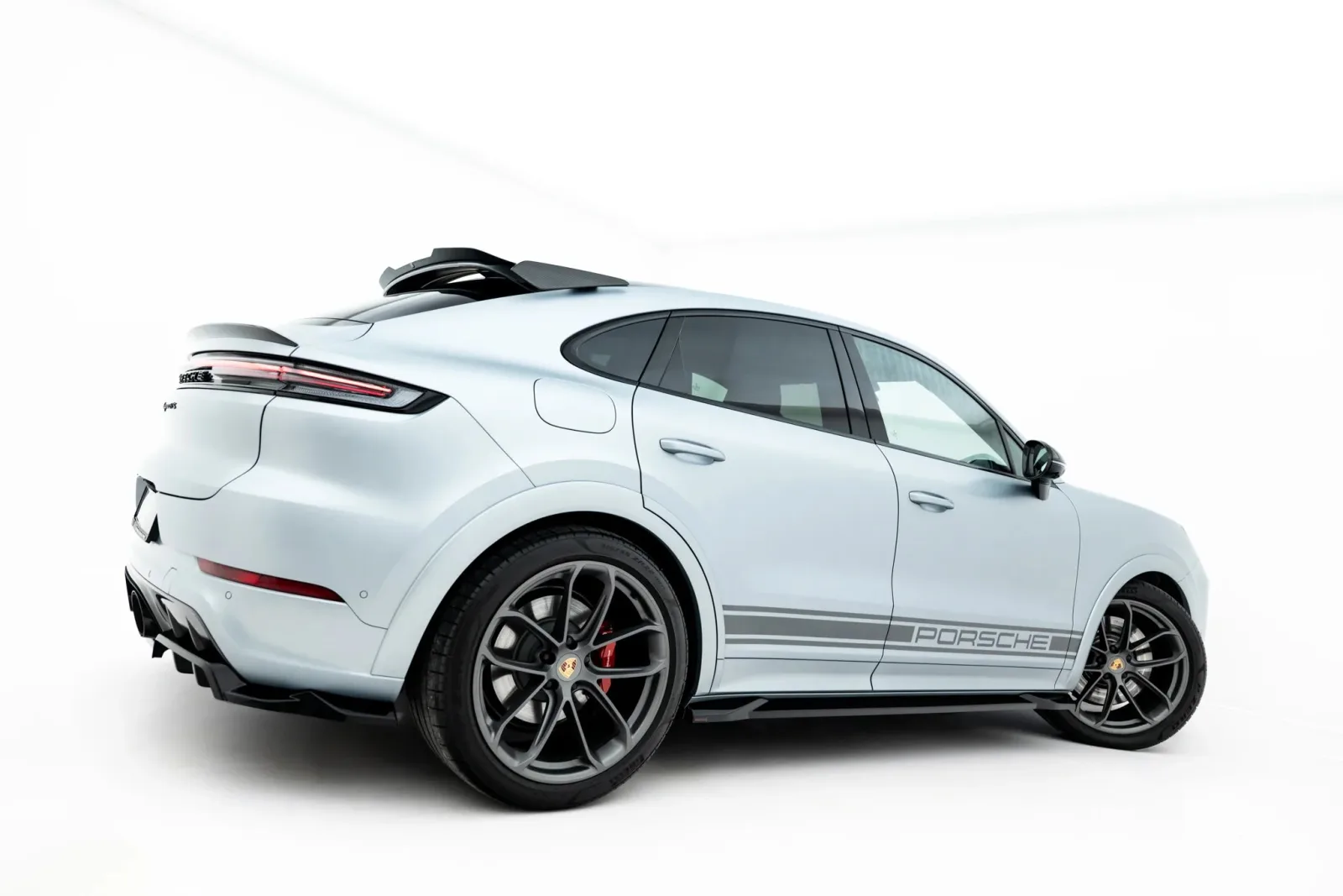 Side Skirts Diffusers compatible with Porsche Cayenne GTS / Turbo Sport Pack / Turbo E-Hybrid GT Pack Coupe Mk3 Facelift