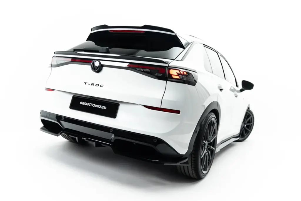 Rear Splitter (With Diffuser) compatible with Volkswagen T-Roc R-Line Mk2